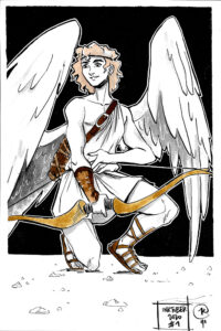 Inktober 2020 - Gods & Heroes - Day 01