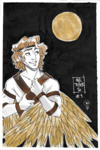 Inktober 2020 - Gods & Heroes - Day 09