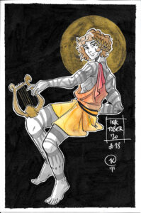 Inktober 2020 - Gods & Heroes - Day 18