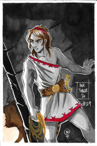 Inktober 2020 - Gods & Heroes - Day 29