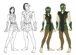 Bayala - Shadow Guards - Character design