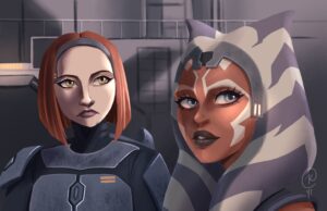 Bo-Katan et Ahsoka - Starwars