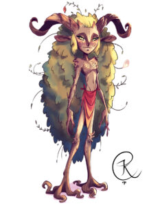 Character design - Forest nymph