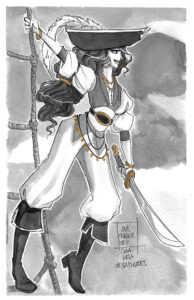 Inktober2017 - 31 Pirates - Day 08