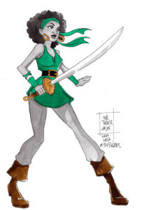 Inktober2017 - 31 Pirates - Day 15