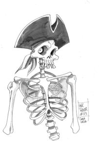 Inktober2017 - 31 Pirates - Day 23