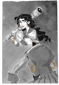 Inktober2017 - 31 Pirates - Day 29