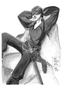 Inktober2017 - 31 Pirates - Day 31 - Terrible Pirate Roberts Princess Bride