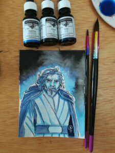 Luke - dessin original Starwars
