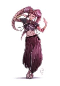 Dancing twilek - Starwars