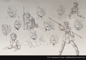 PORTFOLIO The Three musketeers starwars - D'artagnan