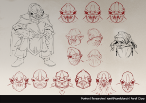 PORTFOLIO The Three musketeers starwars - Porthos