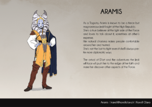 PORTFOLIO The Three musketeers starwars - Aramis