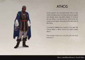 PORTFOLIO The Three musketeers starwars - Athos
