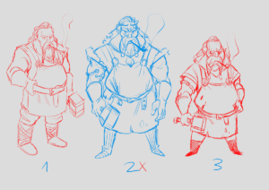 Character Design - Vikings Forgeron