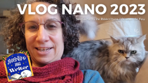 VLOG Nanowrimo 2023 - semaine 1