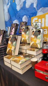 Pile de livres Oiseau de feu